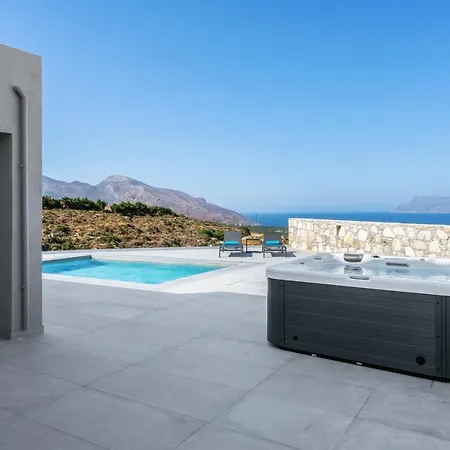Luxurious Villa Cretan Aura With Private Heated Pool, Jacuzzi And Playroom Agios Ioannis  Exterior photo