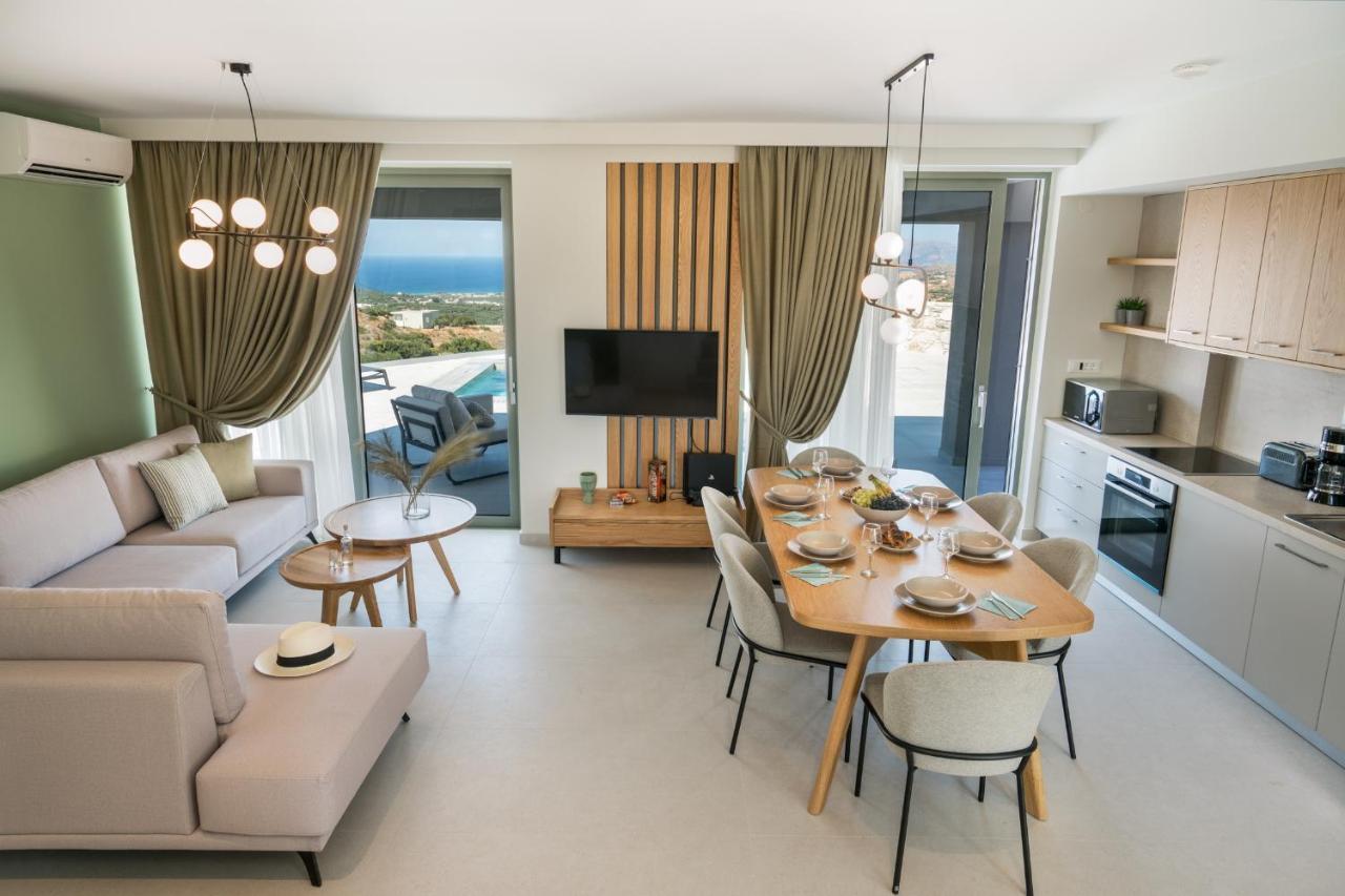 Villa Luxurious Cretan Aura With Private Heated Pool, Jacuzzi And Playroom Agios Ioannis (Gramvousa)
